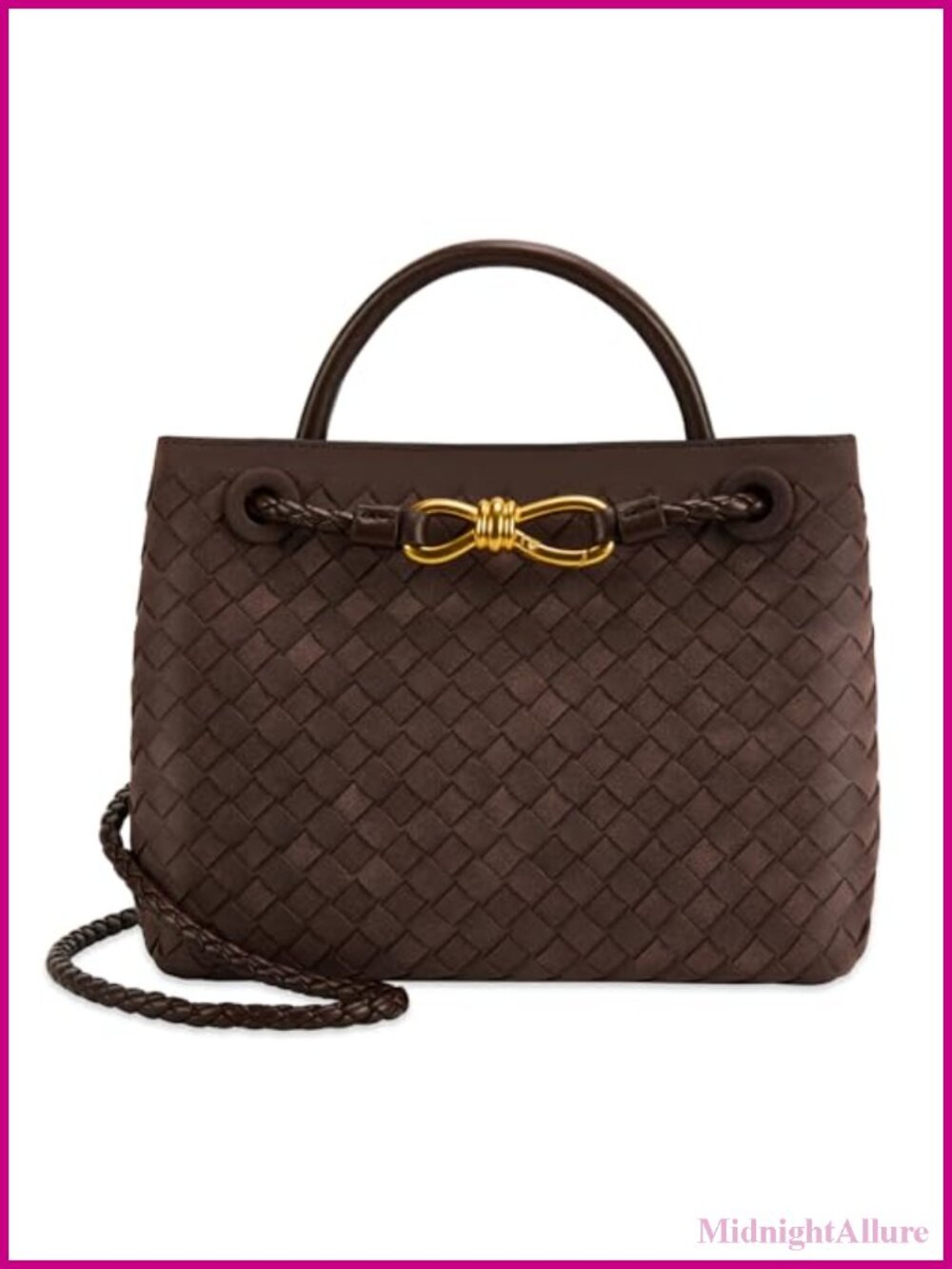 Woven Tote Bag for Women Top Handle Satchel Handbag Shoulder Purse